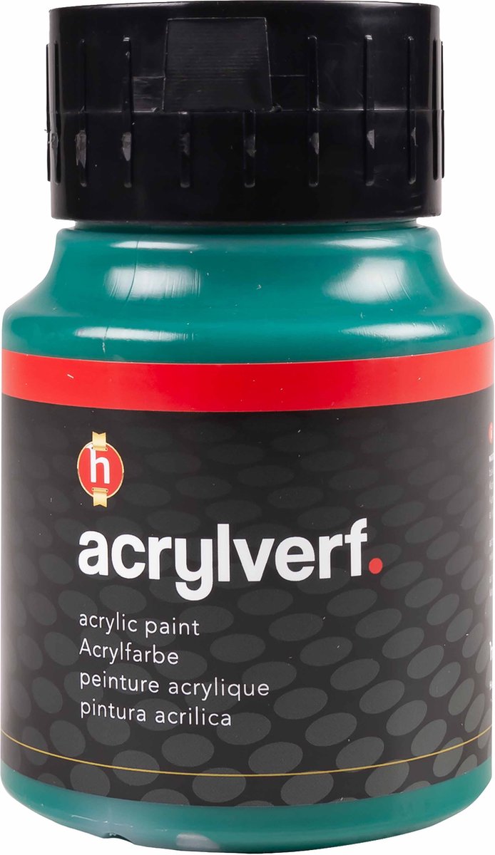 Acrylverf | Heutink | Phtalogroen | 500 ml